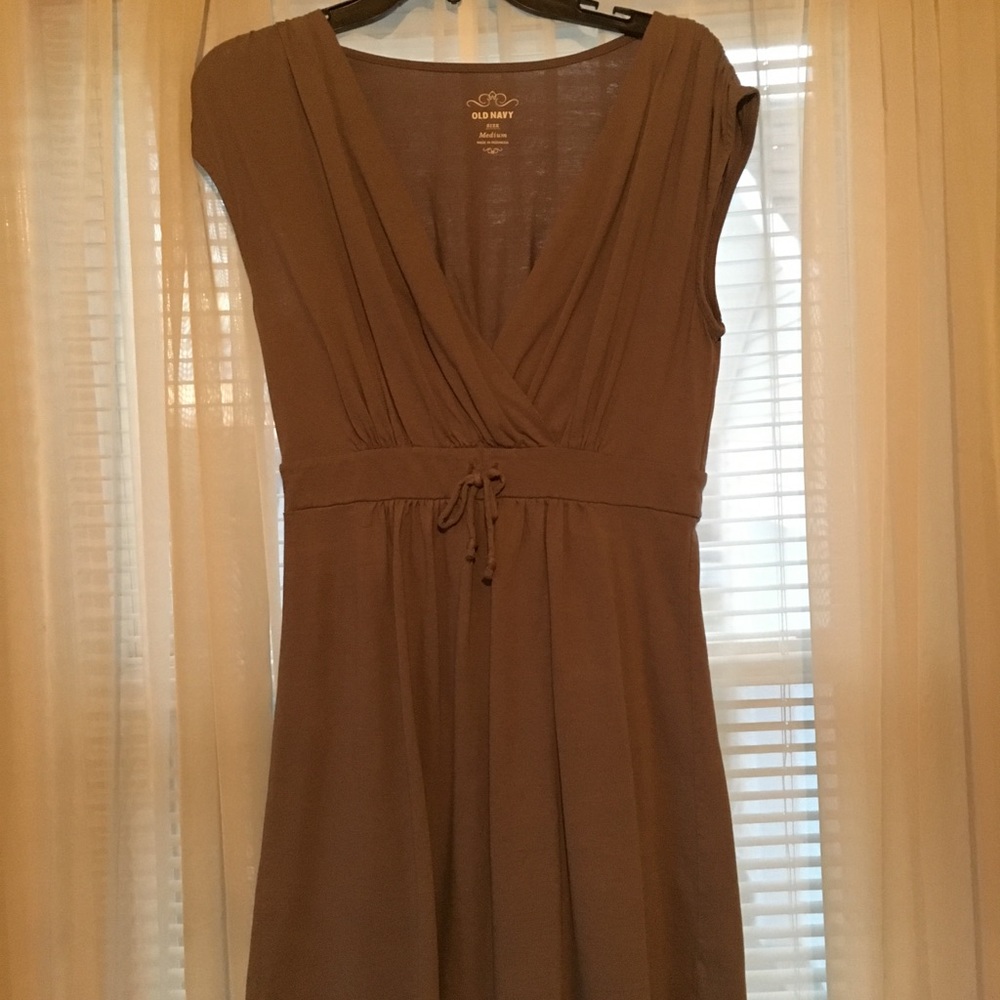 Gray Old Navy cotton dress size M